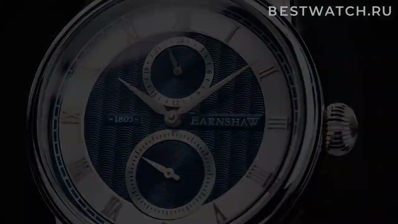 Мужские наручные часы Earnshaw Longitude ES-8106-11