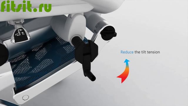 Mirus IOO Legrest, adjustments (IOO Operation Video). Fitsit for ergohuman.su