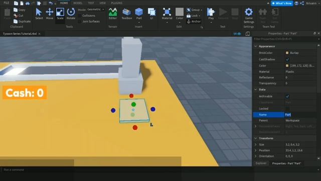 Tycoon Series Tutorial Part 3 - Roblox Studio
