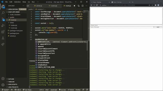 Part 1 of 3 | How to Create a Chat App using Socket.io and Express