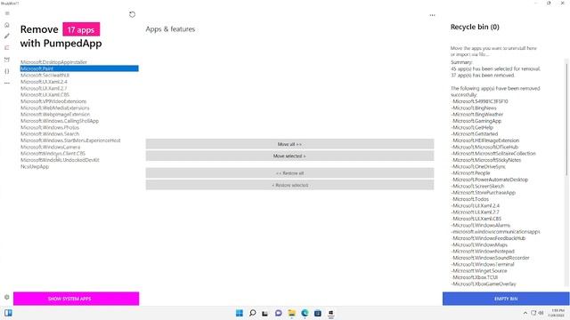 Debloating Windows 11 The very easy way.