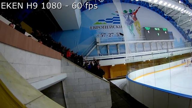Экшн - камера Eken h9 1080 - 60 fps Хоккей - сьемка с руки