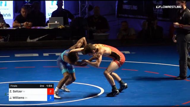 120 Lbs Final Zeke Seltzer Indiana Vs Jordan Williams Oklahoma