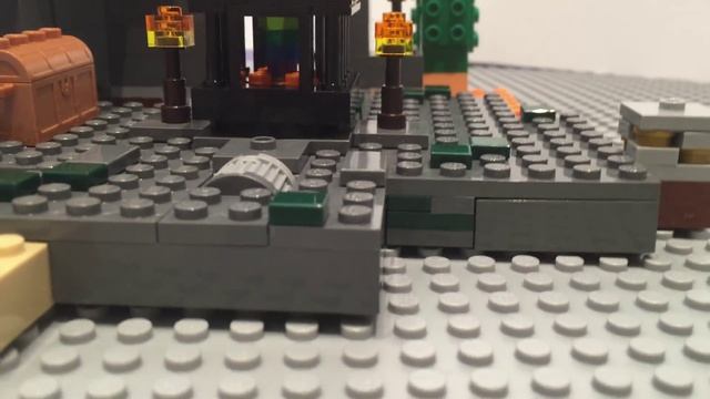 LEGO Minecraft  21119 Подземелье. Обзор конструктора Лего Майнкрафт на русском. Варлорд Лего видео