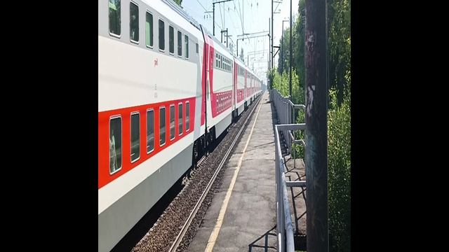 ЭП20-007 с Пассажирских поездом Мурманск Санкт-Петербург О П Михайловская