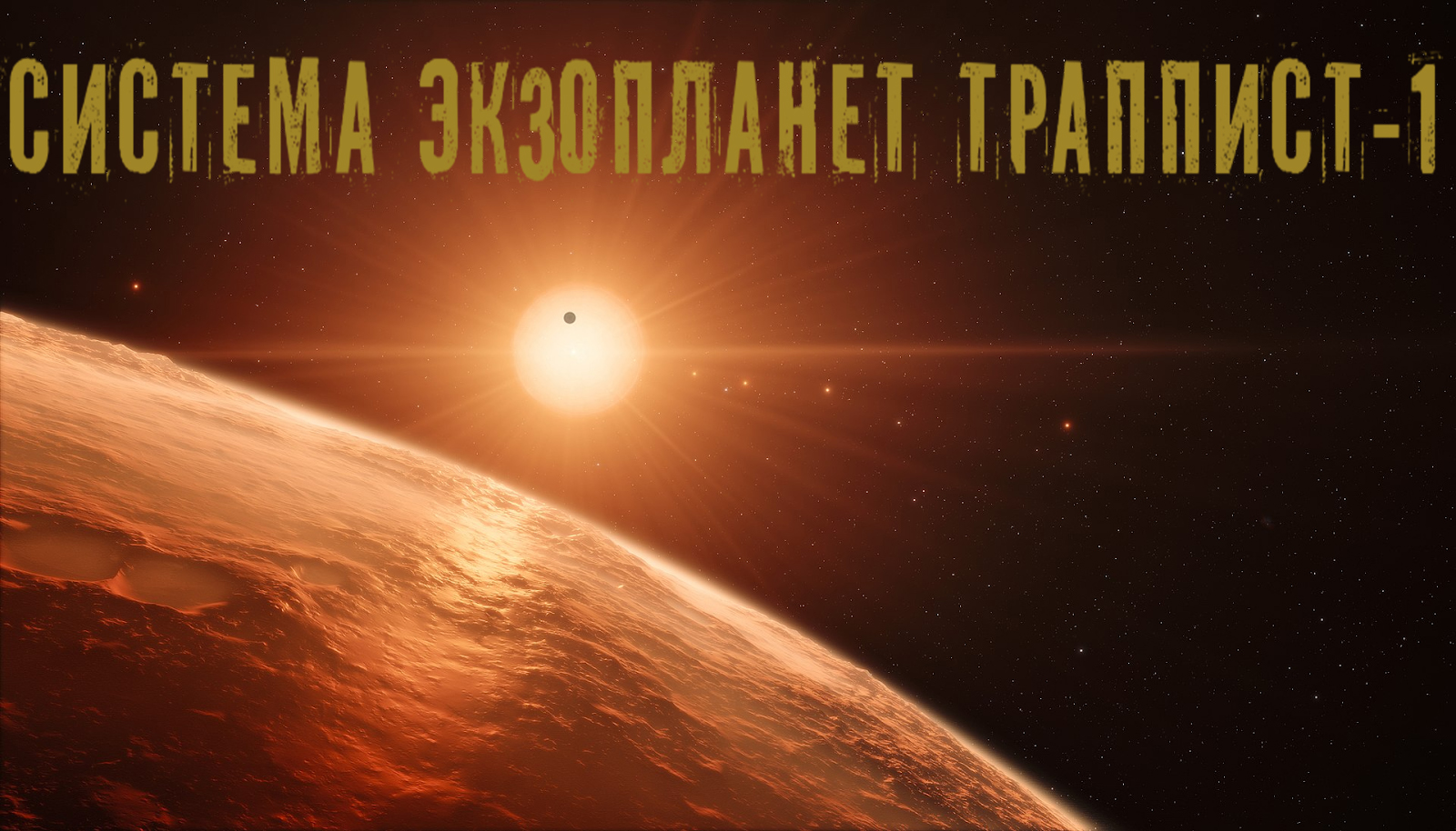Система Экзопланет Траппист 1