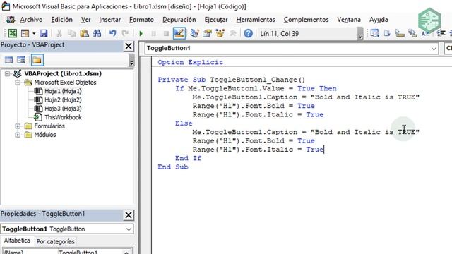 Controles ActiveX | ToggleButton | Características Principales