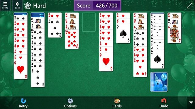 Star ClubSolitaire Celebrates 31 YearsSpider: Hard - Earn a score of 700