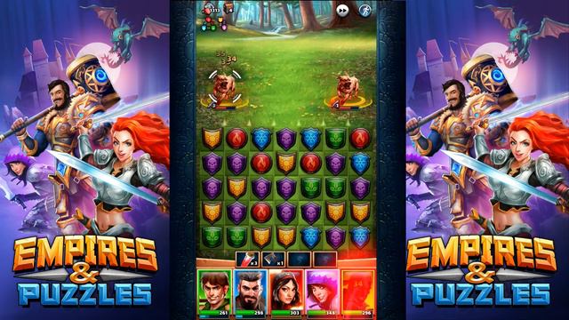 Empires & Puzzles (by Small Giant Games) - iOS/Android - HD Gameplay Trailer