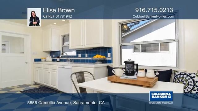 5656 Camellia Avenue Sacramento, CA |  www.cbhomes.com
