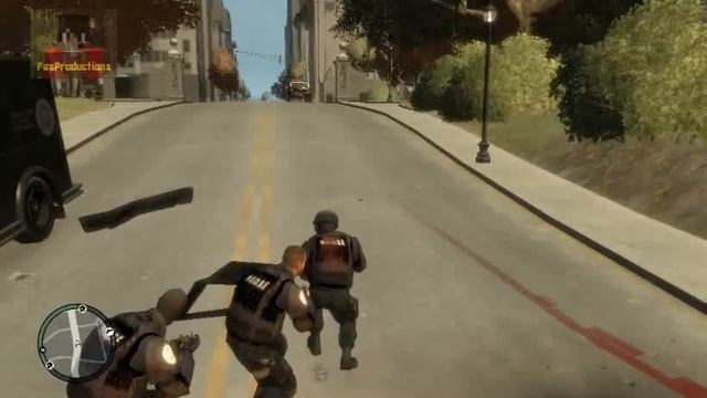 GTA IV - COPS - POLICE FORCES VS GANGSTERS - 2