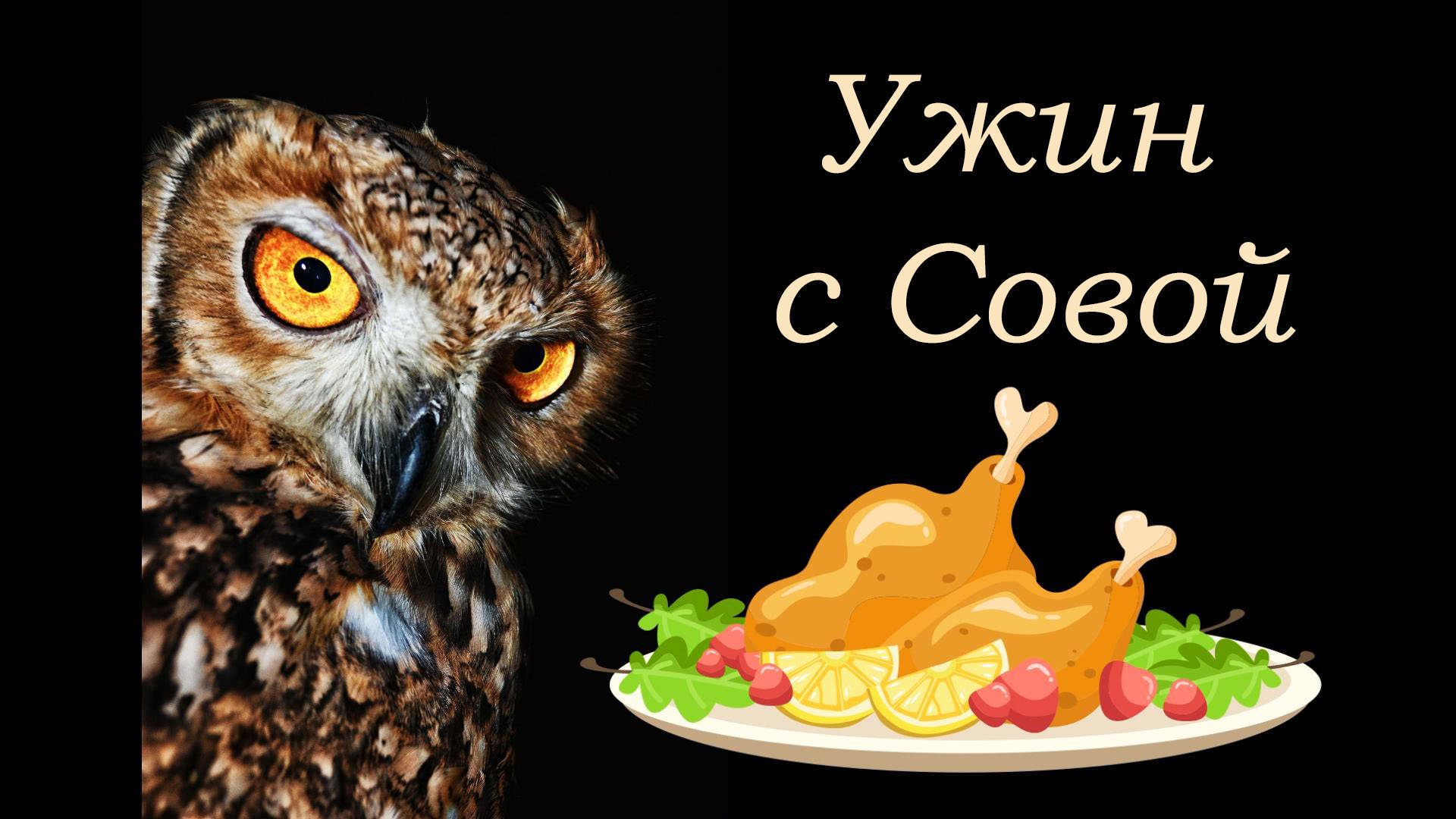Инди-хоррор Dinner With Owl. Милая игра, где вы ужинаете с совой, и ничего страшного не происходит!