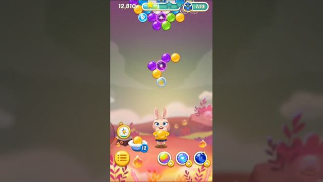 Bunny Pop 2 : Beat the wolf Level 44 Android Gameplay