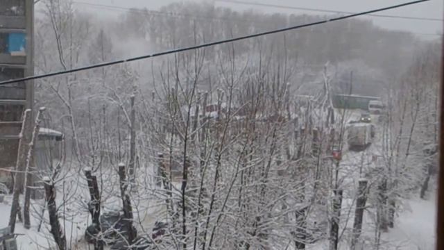 Новосибирск. Ул. Лазарева 8.00-10.45 (Город встал) 25.11.15