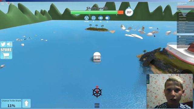 Охота на МЕГАЛОДОНА ROBLOX  MEGALODON SharkBite