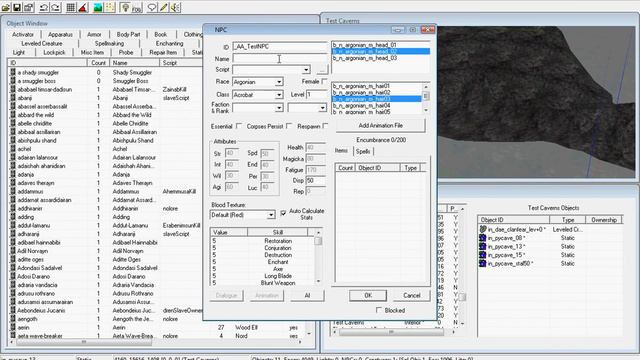 [Morrowind] TES CS: Dungeon Cavern Tutorial - [1/2]