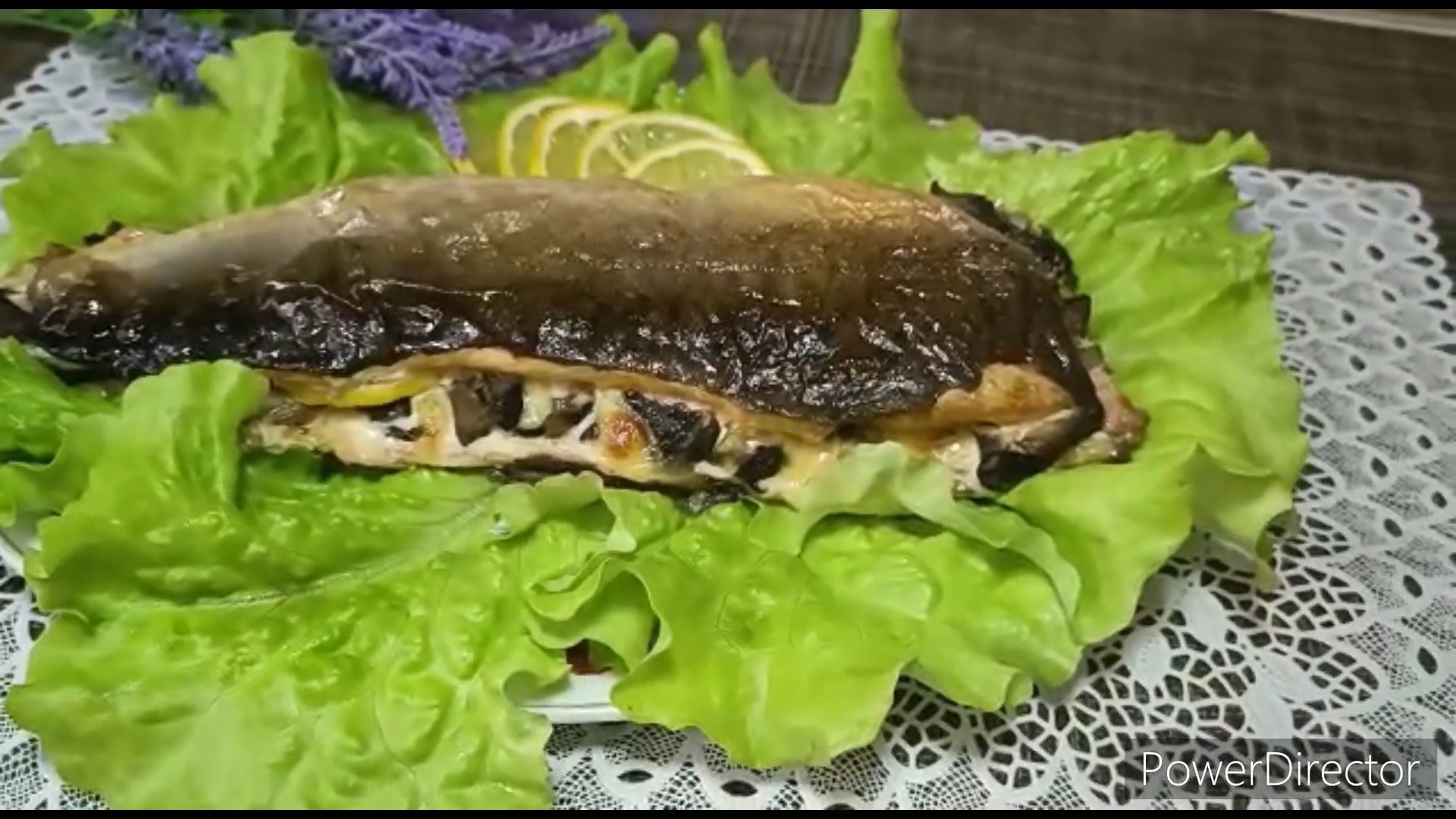 Горбуша с начинкой запечённая в духовке. Рецепт вкуснятины