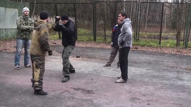 Рукопашный бой S.P.A.S.: остановка противника.