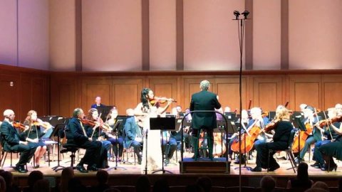 May 6, 2018 - Caroline Jesalva - Vieuxtemps Violin Concerto No. 5 with Chapel Hill Philharmonia