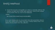 MongoDB Limit & Skip Method | CRUD Operation | Asp.Net Core