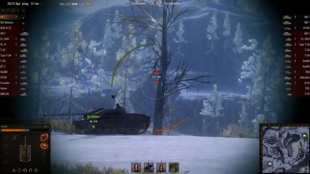 WOT: Arctic Region - KV-1 - 9 frags - Top Gun, Steel Wall