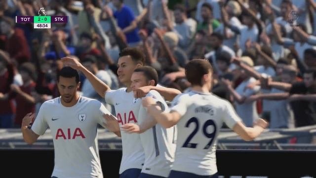 FIFA 18 - Tottenham Hotspur vs. Stoke City  Wembley Stadium