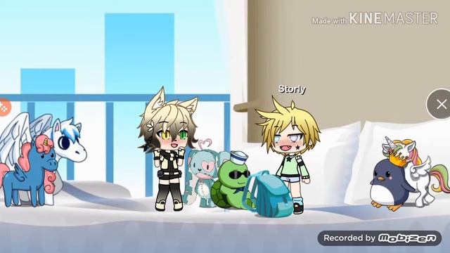 Странный сон 5 cepия Gacha life