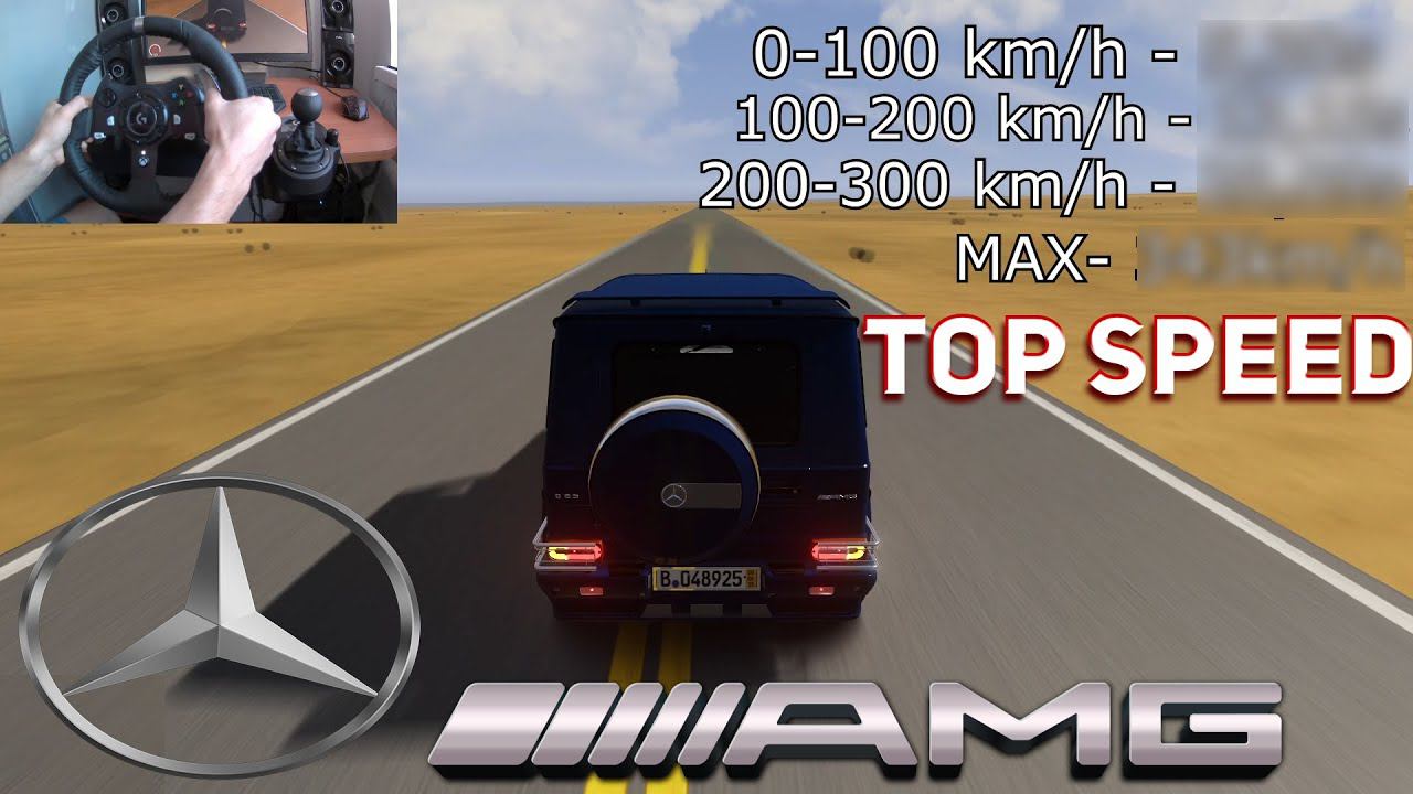 Mercedes-AMG G 65 Top speed /  Assetto Corsa (Logitech g920) gameplay