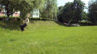 Рондат в двойное сальто назад (Parkour Tricks)