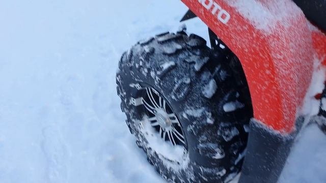 Cold Start - CFMoto CForce 520L at -25C -13F