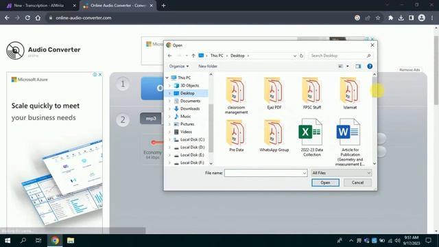 One perfect free AI tool for transcription || Transcribe Interviews ai || audio to text converter