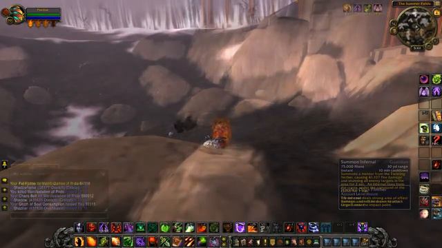 WoW 5.4 - INSANE Destro Lock 1 Million Crit! (No Battlegrounds)