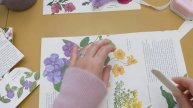 Clematis Junk Journal Cover Page - How To