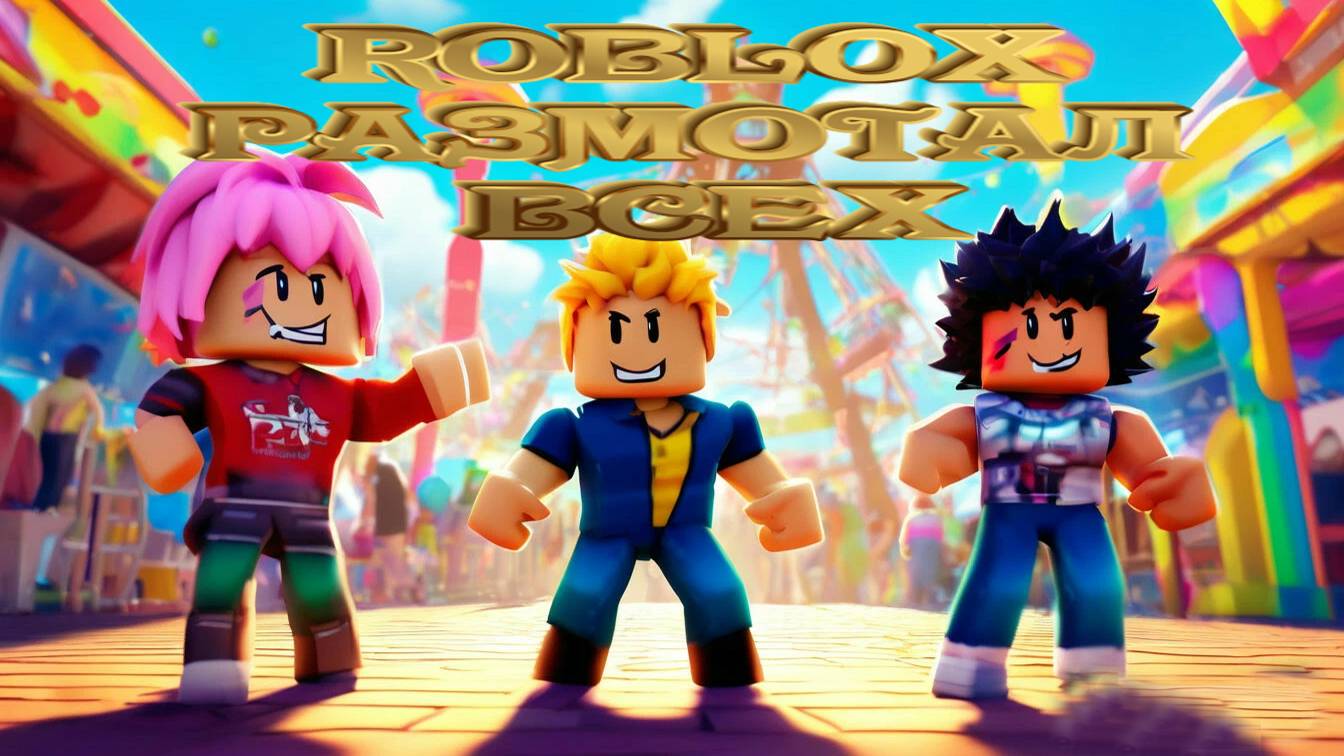 Roblox размотал  всех
