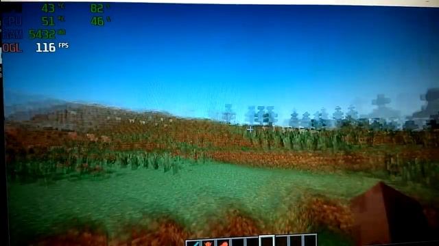 MINECRAFT 1.13.2 ON I5 2400,8GB RAM,GT 1030 AND SHADER TEST