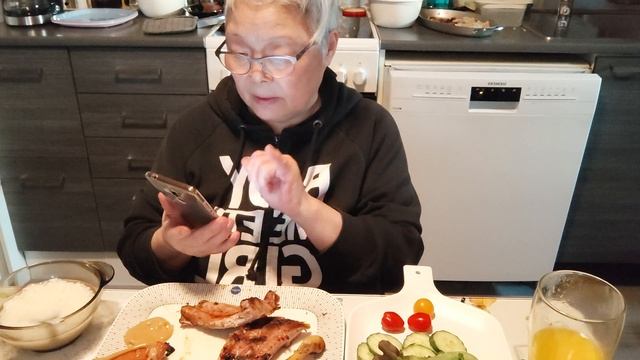 Мукбанг Мясо, курочка и колбаска на гриле ?? ??????️