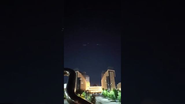 Над Алматы ночью были замечены метеориты.