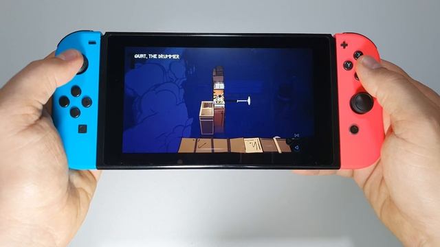 Kine Nintendo Switch handheld gameplay