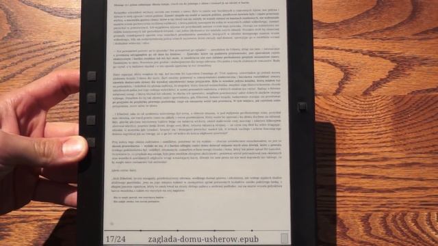 Icarus Excel 9.7 Inch e-reader - Daytime Reading