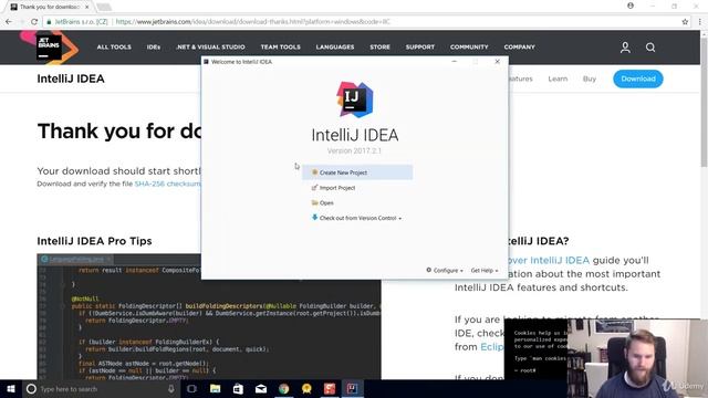 class 8   Installing IntellijIDEA for Windows || Kotlin Class tutorial || Kotlin Class