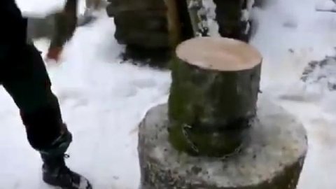 Как быстро колоть дрова