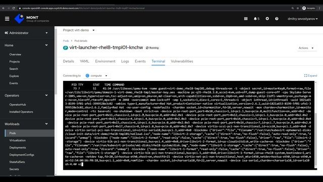 OpenShift Virtualization (20210520)