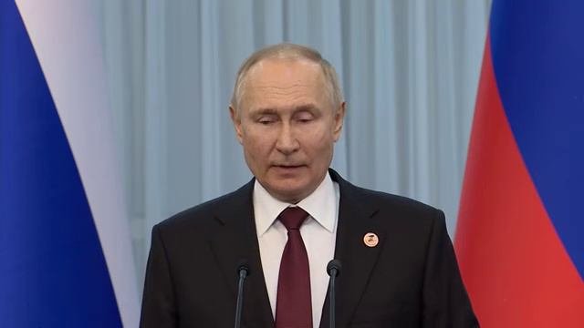 Пресс-конференция по итогам визита в Киргизию.