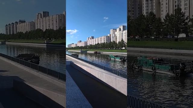 Набережная реки Смоленка Городская среда в Петербурге