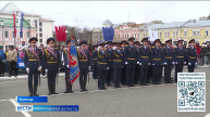 Торжественный парад в честь празднования 79-ой годовщины Дня Победы прошёл в Вологде
