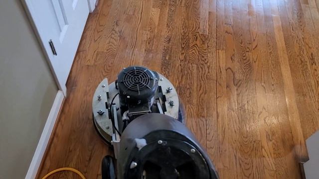Amazing hardwood floor cleaning & buffing