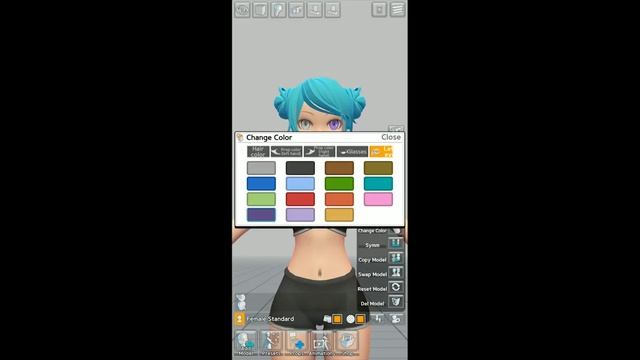 Easy Poser How To Add Hair And Color