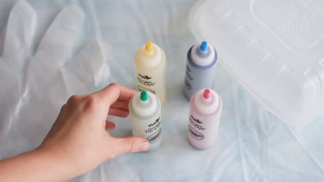 DIY Tie Dye Basket