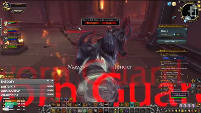 WOW Clearing Level 8 Torghast (WE DONE IT)