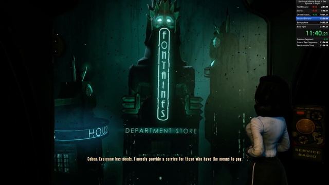 BioShock Infinite: Burial At Sea Episode 1 Speedrun In 21:27 (Former WR)